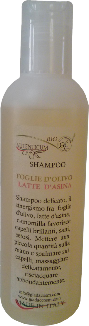 Shampoo Autenticum foglie ulivo e latte asina Shampoo foglie ulivo e latte asina Autenticum