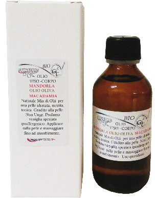 Olio viso corpo Autenticum Autenticum Olio viso corpo olio di oliva olio di mandorle